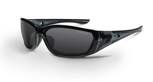 710 Smoke Anti-Fog Lens Crystal Black Frame-eSafety Supplies, Inc