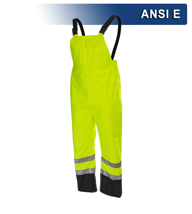 Safety Rain Pants Lightweight Waterproof Hi Vis 2-Tone-eSafety Supplies, Inc
