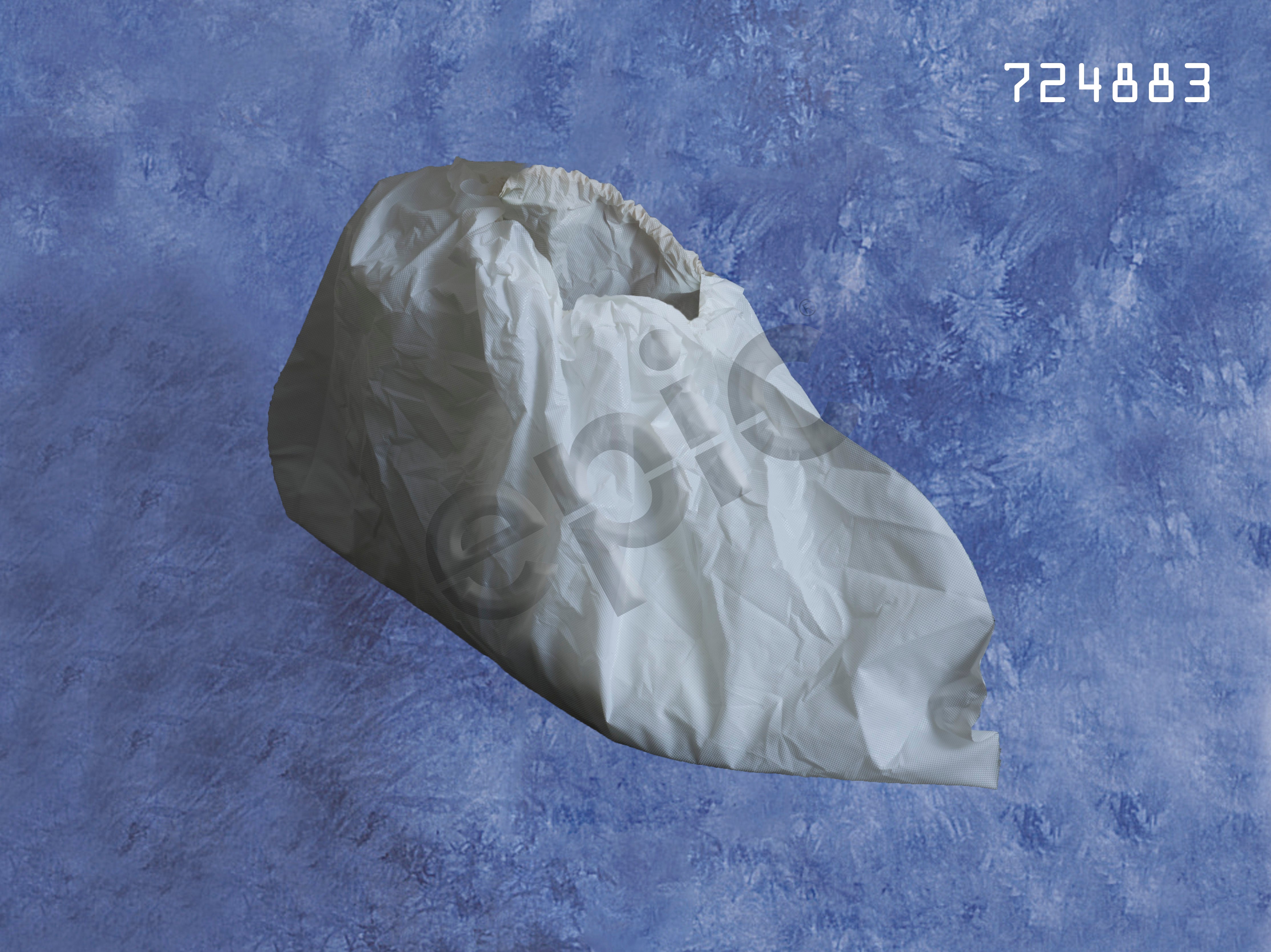 EPIC- SHOE COVER TALL WHITE PE POLYLATEX - Case-eSafety Supplies, Inc