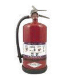 Amerex® 30 Pound Regular Dry Chemical 40-B:C High Performance Fast Flow Fire Extinguisher For Class B And C Fires With Chrome Plated Brass Valve, Wall Bracket, Hose And Nozzle-eSafety Supplies, Inc
