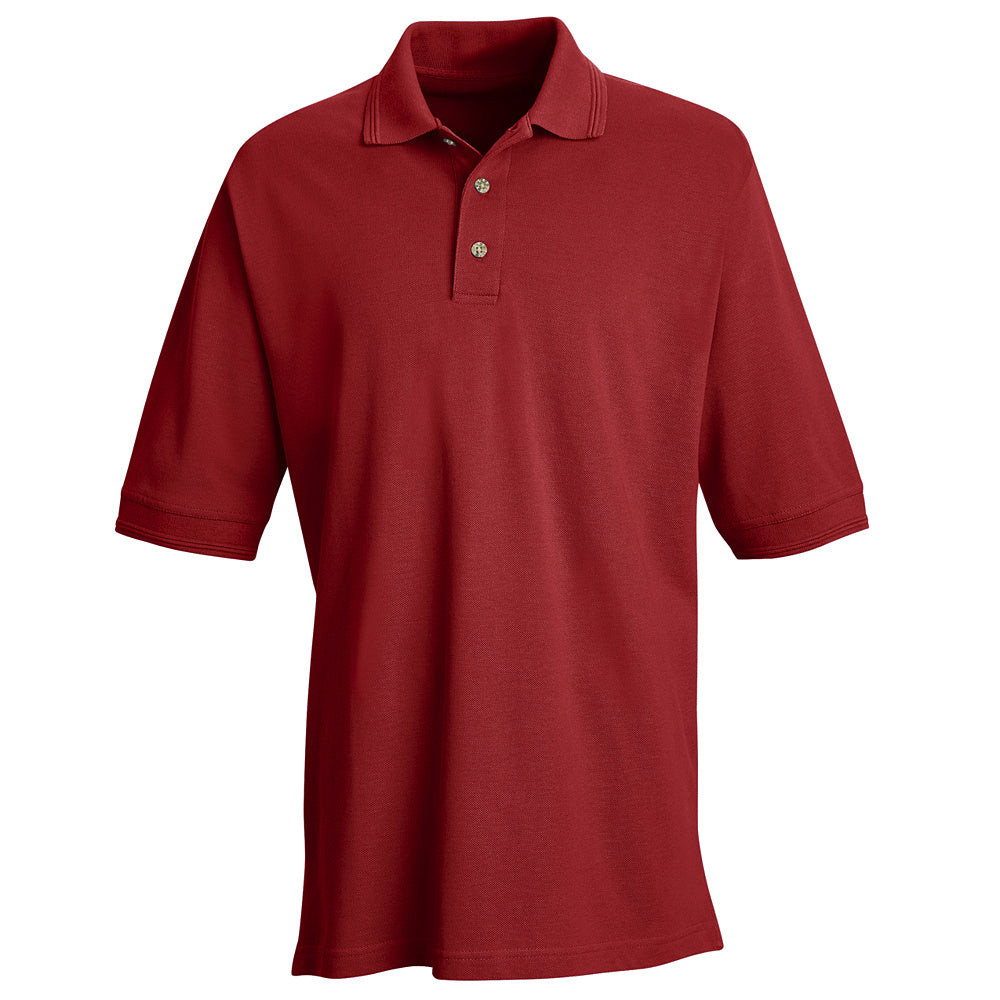Red Kap Men's Basic Pique Polo 7701 - Brick Red-eSafety Supplies, Inc