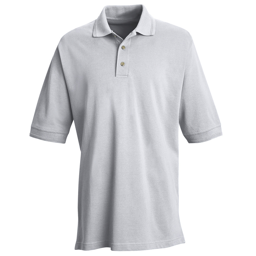 Red Kap Men's Basic Pique Polo 7701 - Steel Grey-eSafety Supplies, Inc