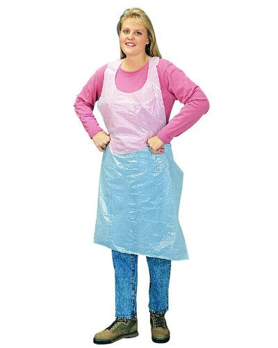 Liberty - Durawear White Polyethylene Disposable Apron-eSafety Supplies, Inc