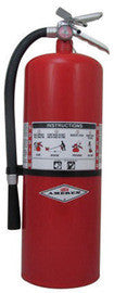 Amerex® 20 Pound Stored Pressure Regular Dry Chemical 120-B:C Fire Extinguisher For Class B And C Fires With Anodized Aluminum Valve, Wall Bracket, Hose And Nozzle-eSafety Supplies, Inc