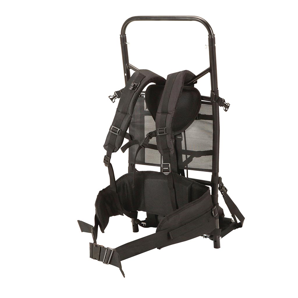Deluxe Freighter Aluminum Pack Frame - Black-eSafety Supplies, Inc