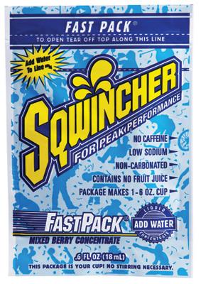 Sqwincher 9.53 Ounce Fruit Punch Flavor Powder Pack Powder Concentrate Package Electrolyte Drink (20 Electrolyte Drink Powder - Pack)-eSafety Supplies, Inc
