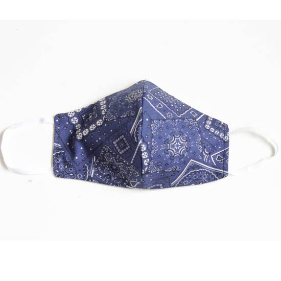 LMC Face Mask with Filter - Bandana - BLUE