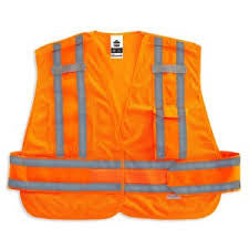 GloWear 8244PSV Type P Class 2 Expandable Public Safety Vest-eSafety Supplies, Inc