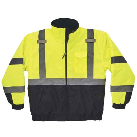 GloWear 8377 Type R Class 3 Quilted Bomber Jacket-eSafety Supplies, Inc
