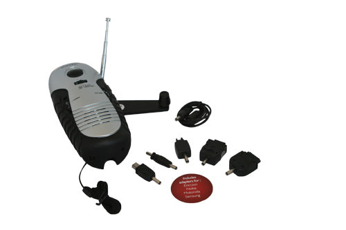 Weatherband Radio Dynamo Flashlight w/ NOAA Alert-eSafety Supplies, Inc