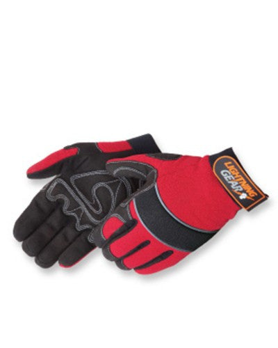 Lightning Gear CrimsonWarrior mechanic Gloves - Pair-eSafety Supplies, Inc