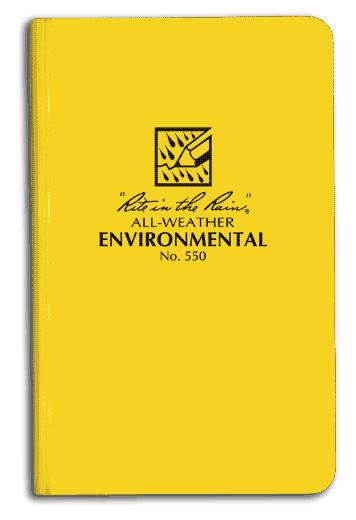 Environmental Bound Book (4 3/4" x 7 1/2")-eSafety Supplies, Inc