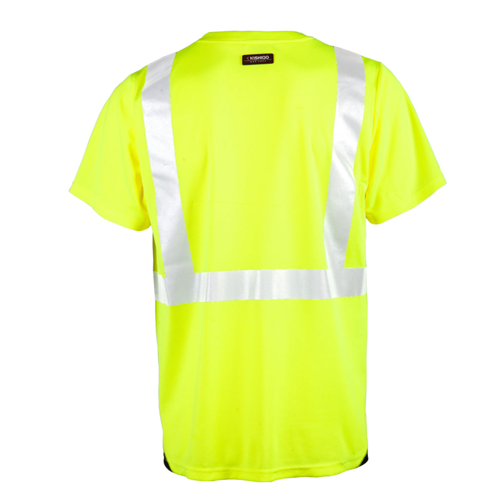 Kishigo Black Bottom T-shirt-eSafety Supplies, Inc