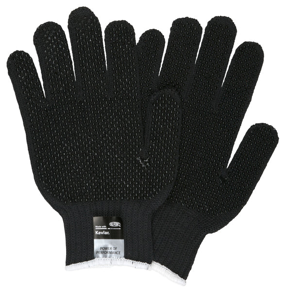 MCR Safety Reg Black Kevlar Dot 2 Side-eSafety Supplies, Inc