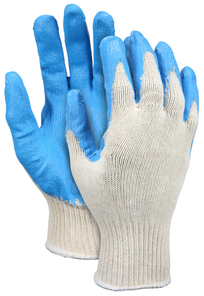 MCR Safety Blue Latex Dip 10 Gauge L-eSafety Supplies, Inc