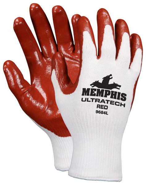 MCR Safety Ultratech Red NBR Palm 13 Gauge-eSafety Supplies, Inc