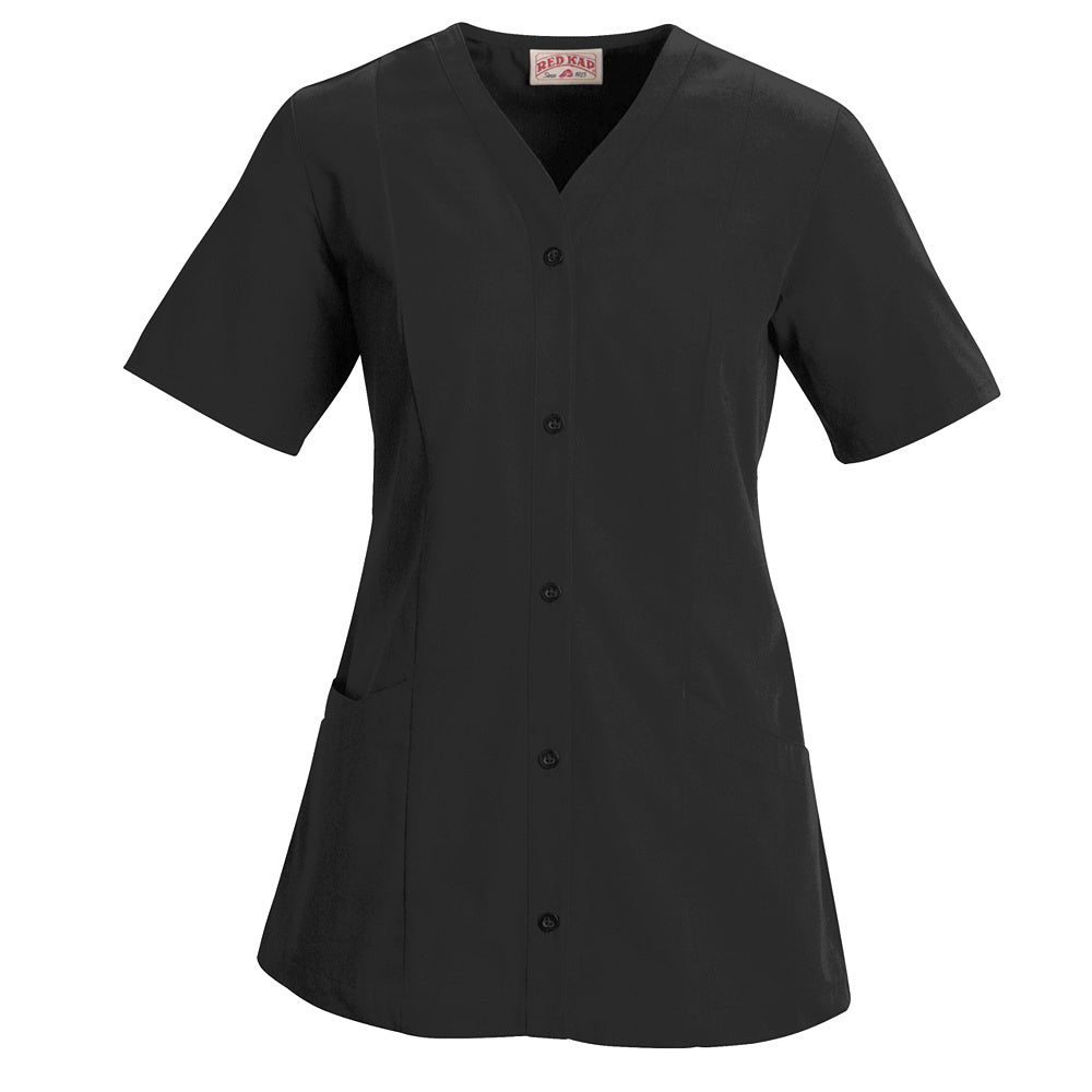 Red Kap Women's Easy Wear Tunic 9P01 - Black-eSafety Supplies, Inc