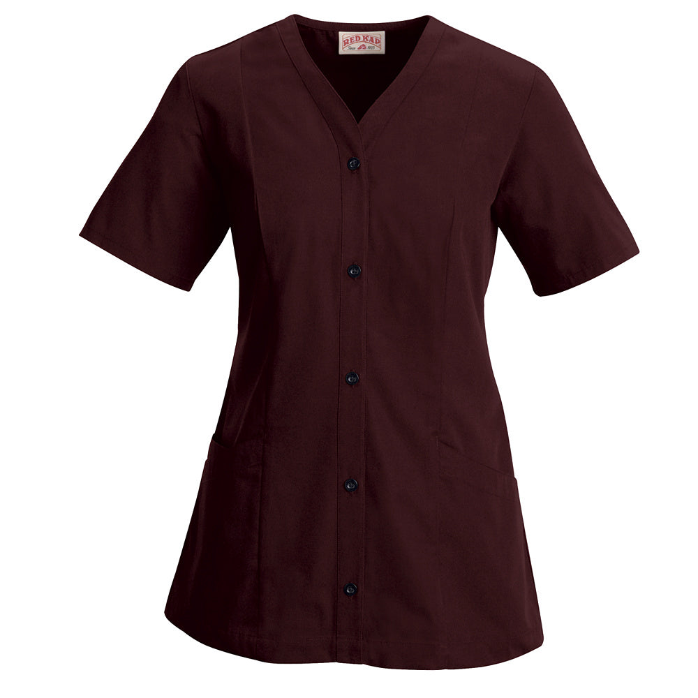 Red Kap Women's Easy Wear Tunic 9P01 - Burgundy-eSafety Supplies, Inc