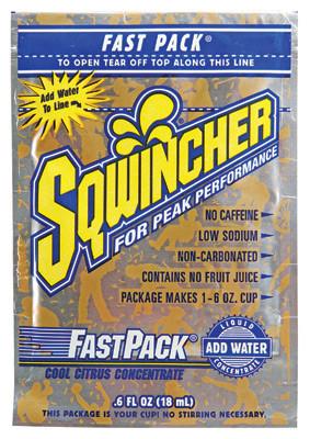 Sqwincher 9.53 Ounce Fruit Punch Flavor Powder Pack Powder Concentrate Package Electrolyte Drink (20 Electrolyte Drink Powder - Pack)-eSafety Supplies, Inc