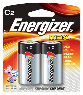 Energizer MAX C Alkaline Battery (2 Per Card)-eSafety Supplies, Inc