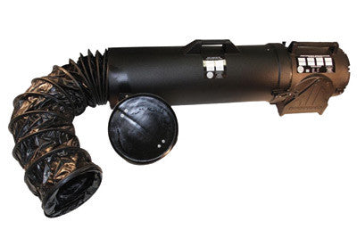 Air Systems CVF Style 8" 974 cfm 1/3 hp 115 VAC Contractor Grade Canister Fan With 25' Duct-eSafety Supplies, Inc