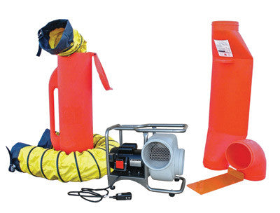 Air Systems International Saddle Vent 1570 cfm 3/4 hp 115 VAC Motor Economy Electric Blower Kit-eSafety Supplies, Inc