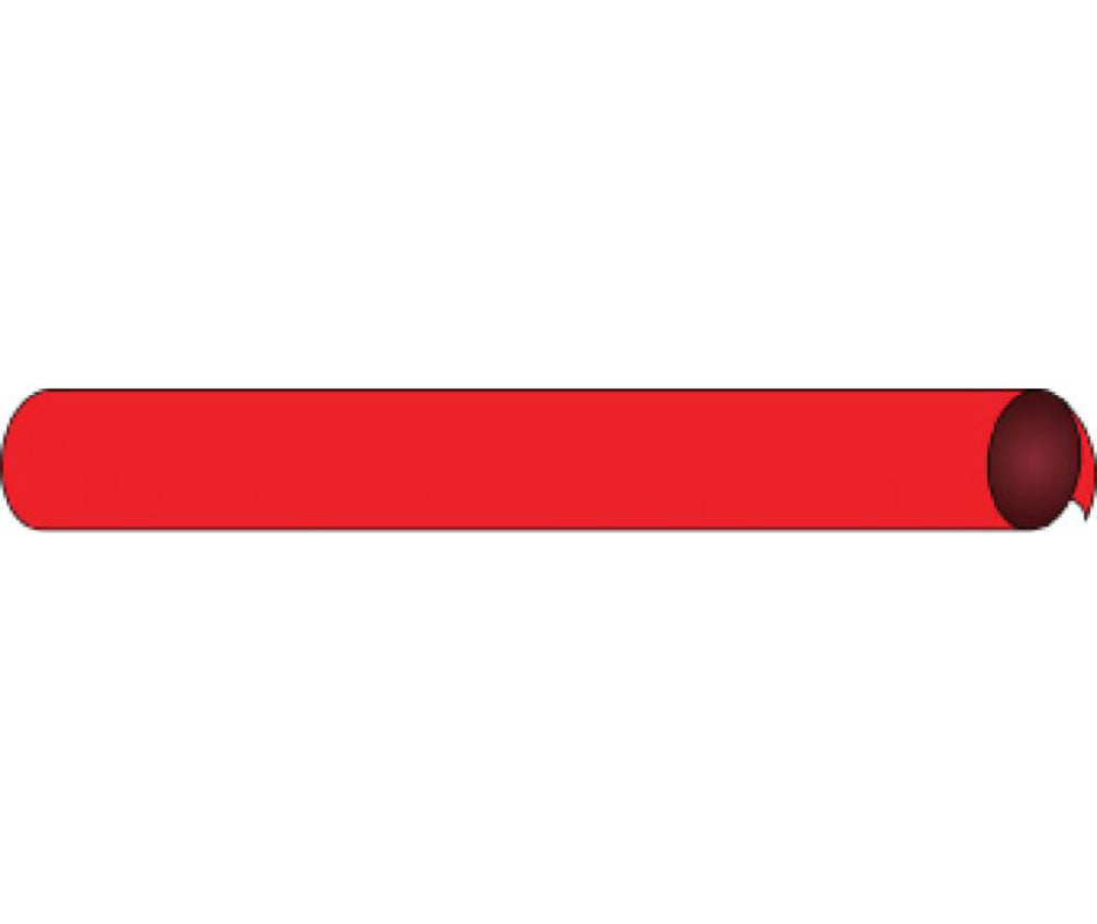 Blank Red Precoiled/Strap-On Pipe Marker-eSafety Supplies, Inc