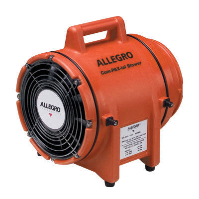 Allegro COM-PAX-IAL 115 V 3 A 1/3 hp 831 CFM Polyethylene DC SubmersibleAC Explosion Proof Blower Without Canister-eSafety Supplies, Inc