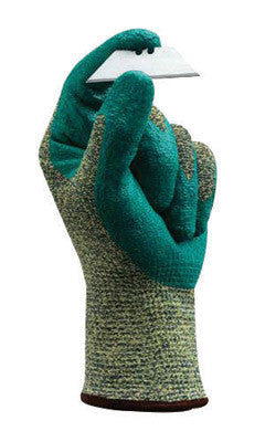 Ansell Size 11 HyFlex Medium Duty Cut And Abrasion Resistant Blue Foam Nitrile Palm Coated Work Gloves With Intercept Technology Yarn DuPont Kevlar Liner And Knit Wrist-eSafety Supplies, Inc