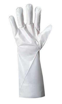 Ansell Size 7 White Barrier 380 - 410 mm Non-Woven Lined 2.5 mil Five Layer Laminated Film Hand Specific Chemical Resistant Gloves - Case-eSafety Supplies, Inc