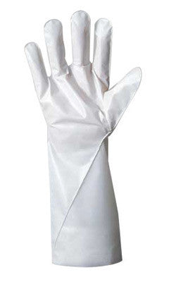 Ansell Size 6 White Barrier 380 - 410 mm Non-Woven Lined 2.5 mil Five Layer Laminated Film Hand Specific Chemical Resistant Gloves - Case-eSafety Supplies, Inc