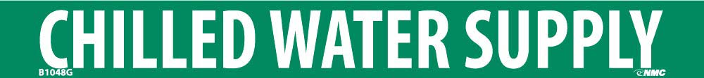 Chilled Water Supply Pressure Sensitive - Pack of 25-eSafety Supplies, Inc