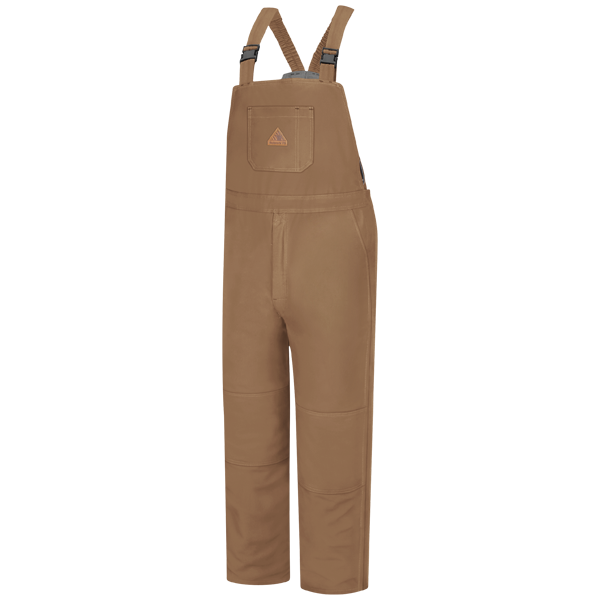 Bulwark - Brown Duck Deluxe Insulated Bib Overall - EXCEL FR ComforTouch
