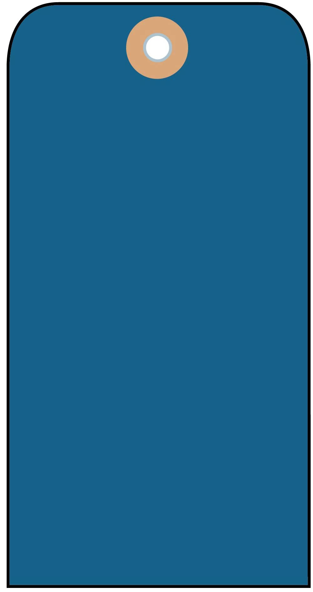 Blank Card Stock Tag 1 7/8" X 3 3/4" - Pack of 1000-eSafety Supplies, Inc