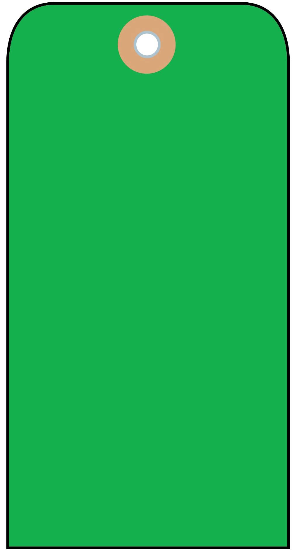 Blank Card Stock Tag 1 7/8" X 3 3/4" - Pack of 1000-eSafety Supplies, Inc