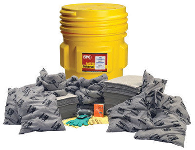 Brady 65 gal Drum Allwik Lab Pack Absorbent Spill Kit-eSafety Supplies, Inc