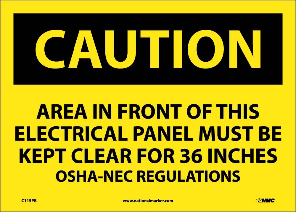 Caution Electrical Hazard Sign-eSafety Supplies, Inc