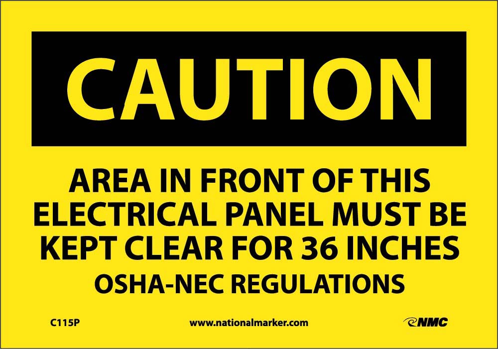 Caution Electrical Hazard Sign-eSafety Supplies, Inc