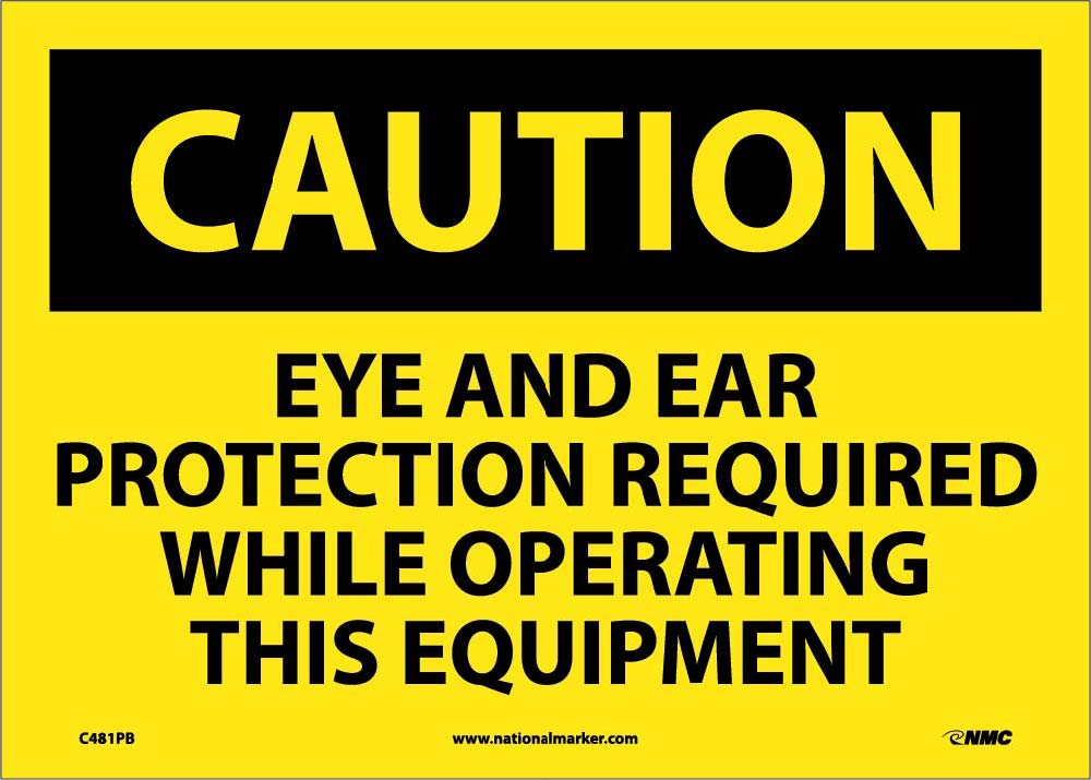 Caution Multi Protection Safety Sign-eSafety Supplies, Inc
