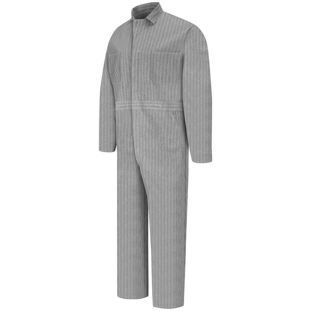 Red Kap Snap-front Cotton Coverall CC14 - Herringbone-eSafety Supplies, Inc