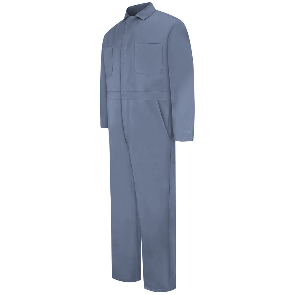Red Kap Snap-front Cotton Coverall CC14 - Postman Blue-eSafety Supplies, Inc