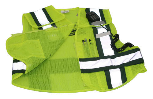CERT 5-Point Breakaway Mesh Safety Vest - EMS Rated-eSafety Supplies, Inc