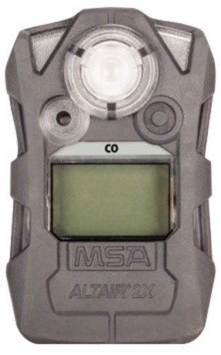 MSA Second Backlight Adjust Timeout Instrinsically Safe Construct 1 Button Glove Hand Operate Large Lcd 10 Molded Rubber Armor Agency Certified Dust Water Tight Ip67 Detector Altair 2Xt Carbon Monoxide Hydrogen Sulfide-Lc Gray Tough Over-eSafety Supplies, Inc