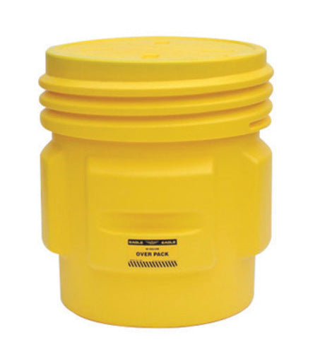 Eagle 27 18" X 25 1516" X 33 34" Haz-Mat HDPE Containment Overpack Drum - E421661-eSafety Supplies, Inc