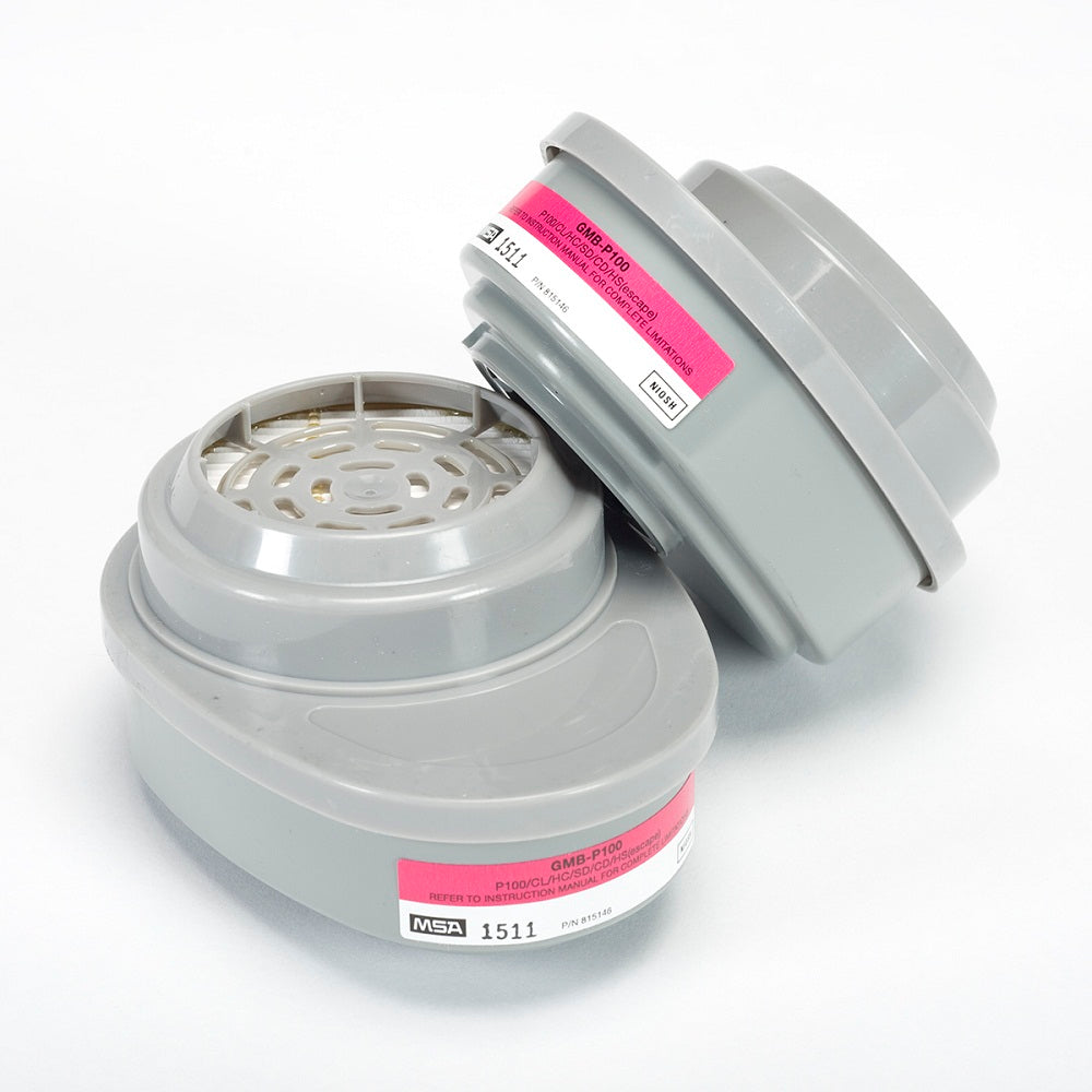 MSA Acid Gas P100 Respirator Cartridge