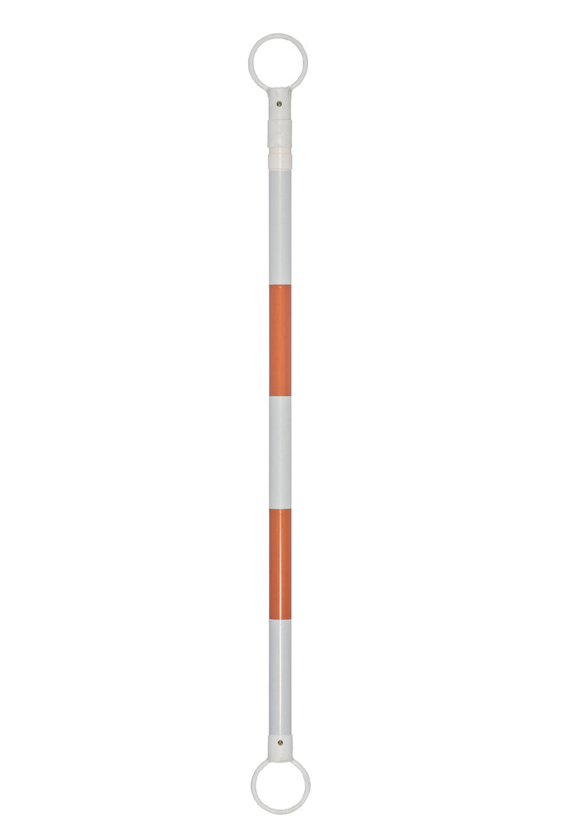 JBC™ 6' - 10' Orange And White ABS Plastic Cone Bar-eSafety Supplies, Inc