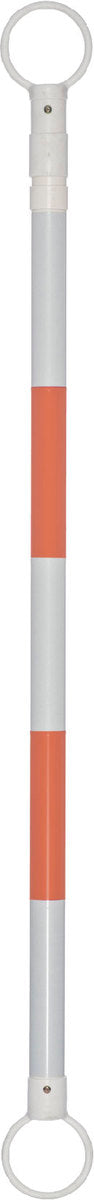 JBC™ 3 1/2' - 6' Orange And White ABS Plastic Cone Bar-eSafety Supplies, Inc