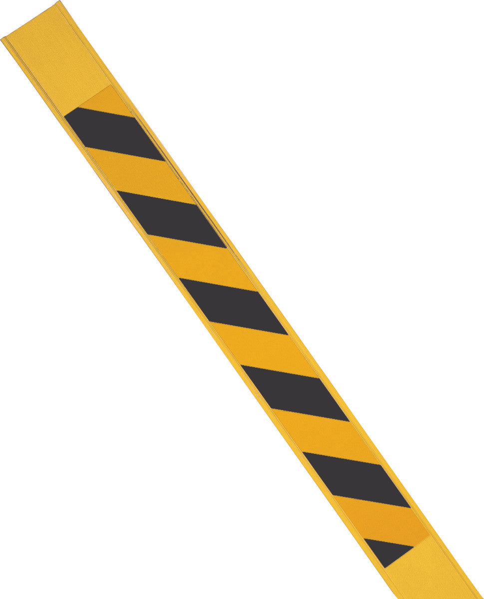Brady ® 3.75" X 66" Black/Yellow Polyester Warning Stake-eSafety Supplies, Inc