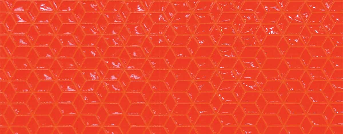 Cortina 30" X 9" Orange/Black Vinyl Roll-Up Sign Overlay-eSafety Supplies, Inc