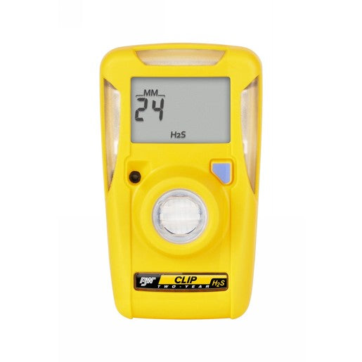 BW Technologies Monitor Single Gas Bw Clip H2S 10-15Ppm Real Time Display 2 Year-eSafety Supplies, Inc